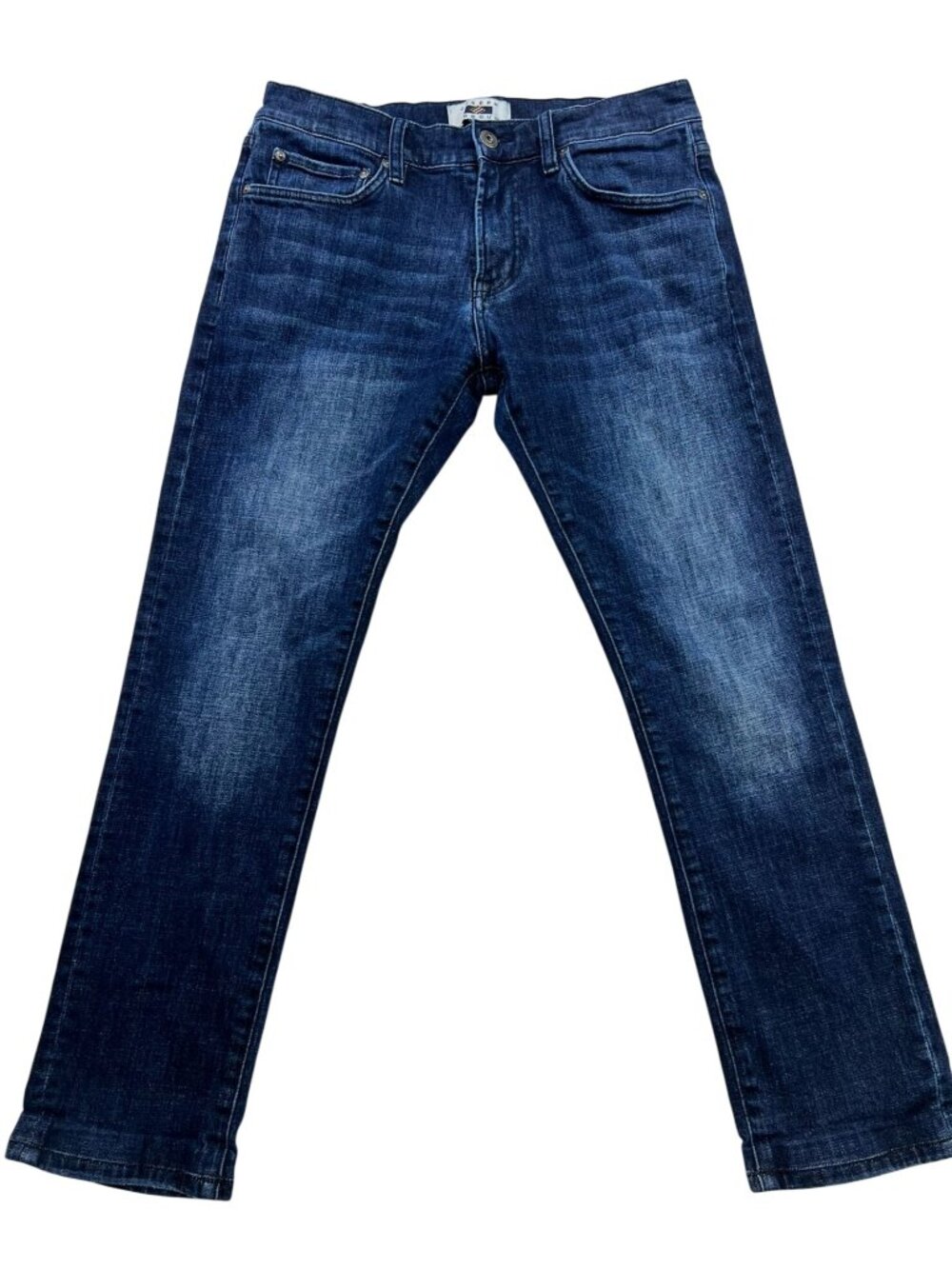 Joseph Abboud Mens Cotton Slim Fit Jeans Stretch Denim Size 30x30 Blue Dark Wash